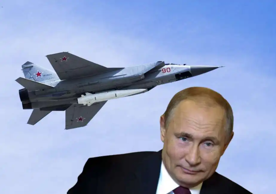 vladimir putin jet caccia russi russia 