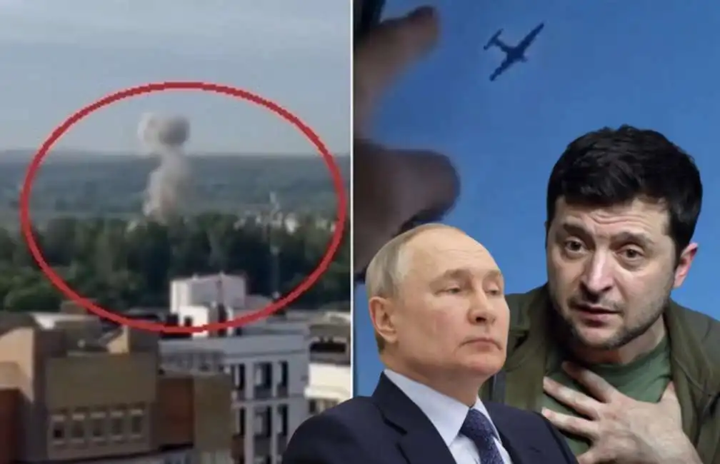 vladimir putin volodymyr zelensky drone droni mosca 