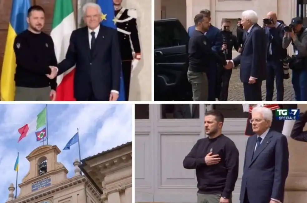 volodymyr zelensky sergio mattarella - 2