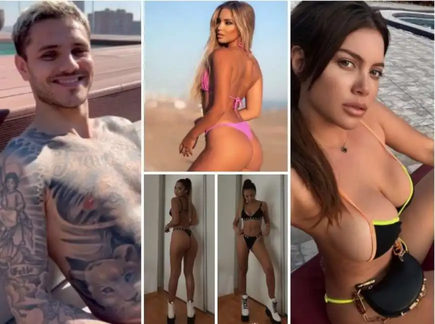 wanda nara mauro icardi candela lecce 