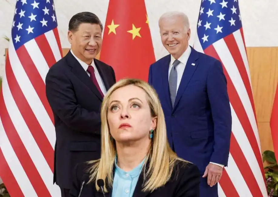 xi jinping giorgia meloni joe biden 