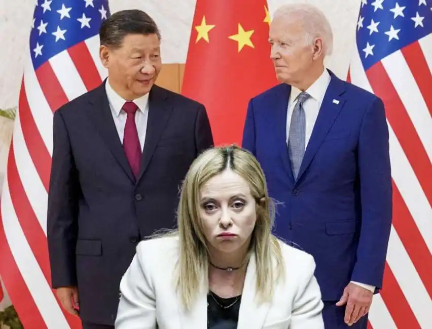 xi jinping giorgia meloni joe biden 