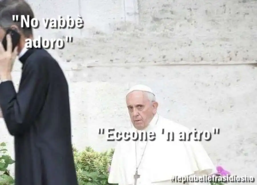 bergoglio papa francesco frociaggine