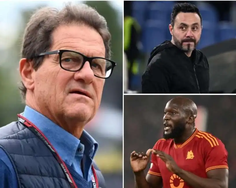 fabio capello roberto de zerbi romelu lukaku 