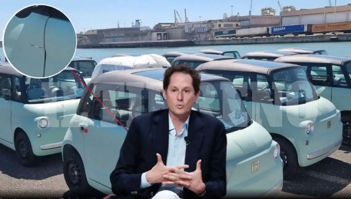 fiat topolino sequestrate a livorno john elkann