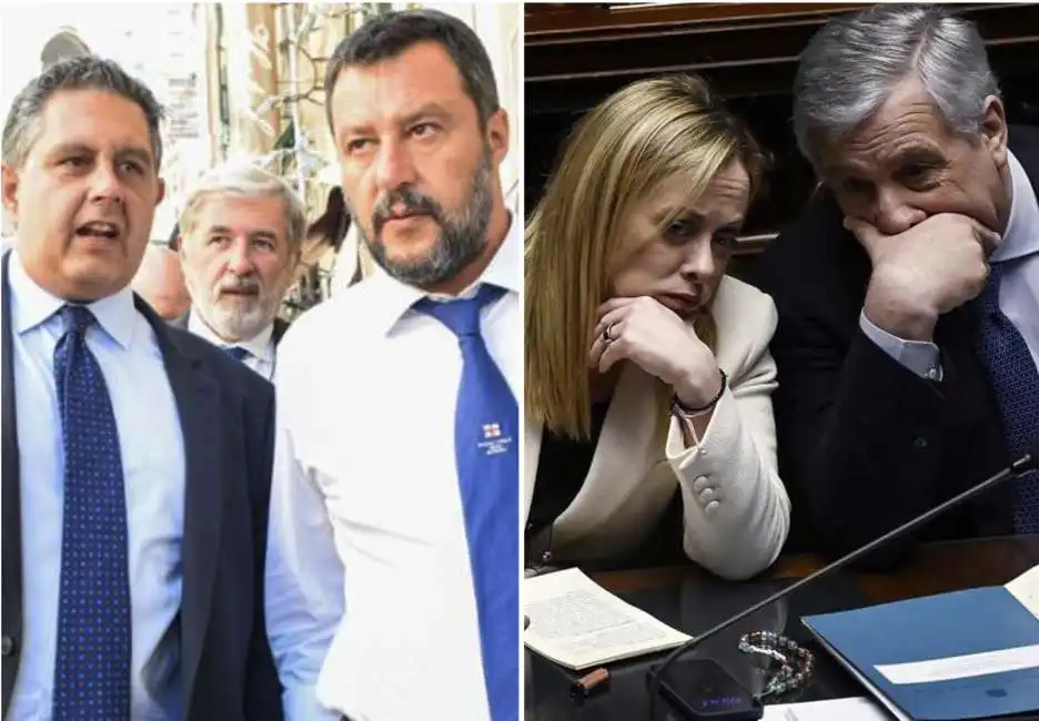 giovanni toti matteo salvini giorgia meloni antonio tajani 