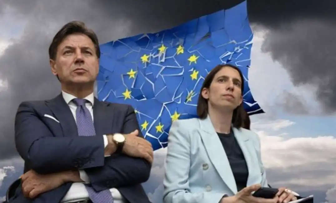 giuseppe conte elly schlein europee