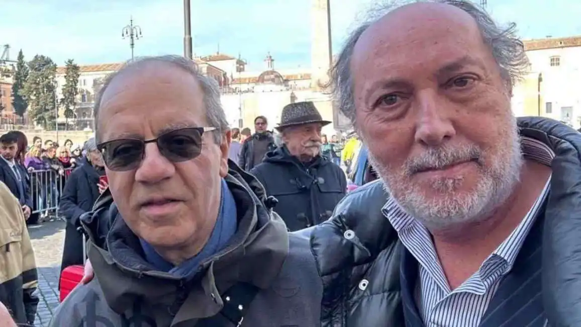 luciano di bacco e fulvio abbate foto maurizio riccardi