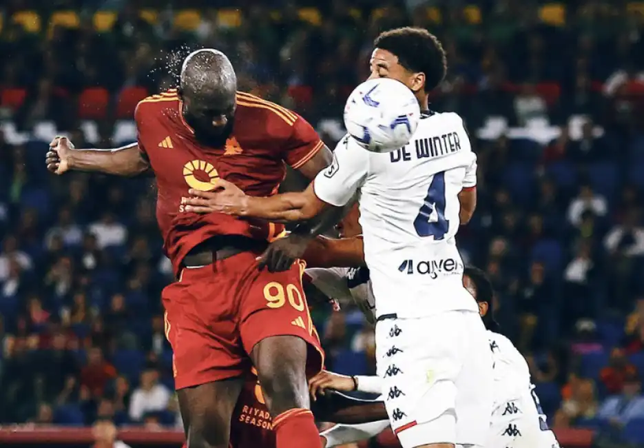 lukaku roma genoa