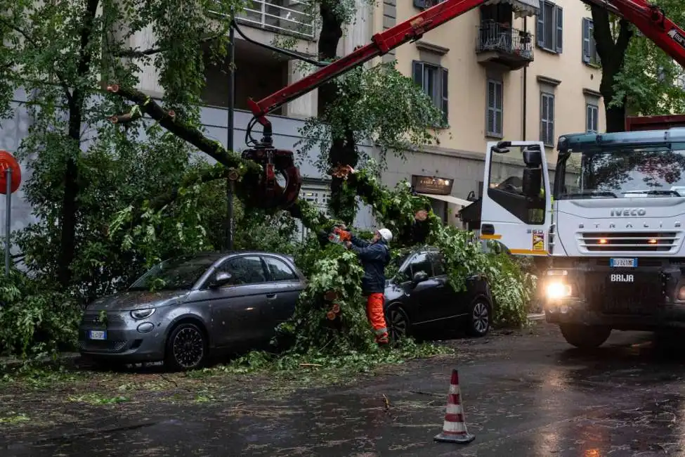 maltempo a milano