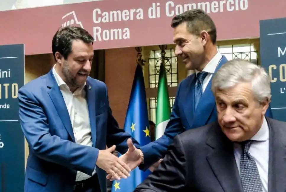 matteo salvini roberto vannacci antonio tajani 