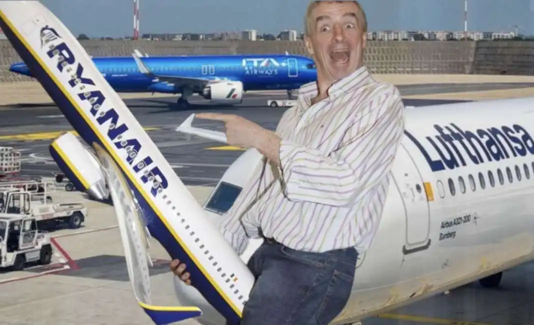 michael oleary o leary o'leary ryanair lufthansa ita airways 