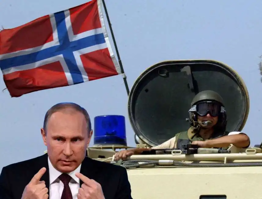 norvegia confine vladimir putin russia