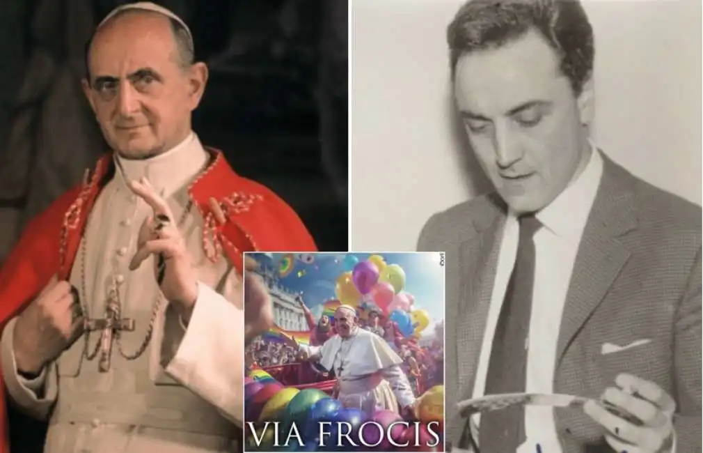 papa francesco paolo vi montini frociaggini paolo carlini