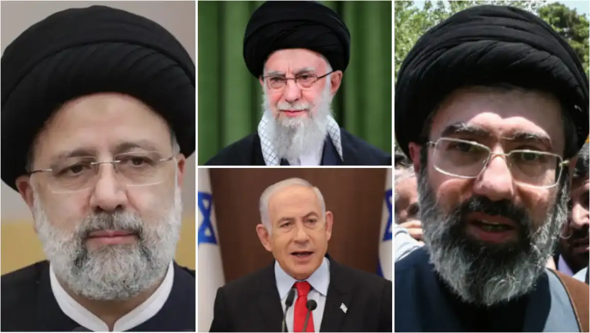 raisi ali khamenei mojtaba khamenei bibi netanyahu