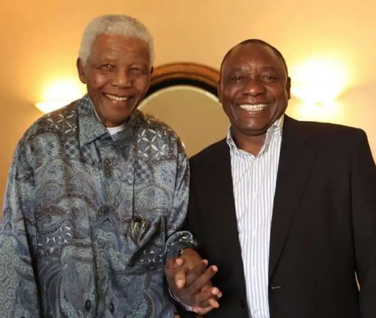 ramaphosa nelson mandela