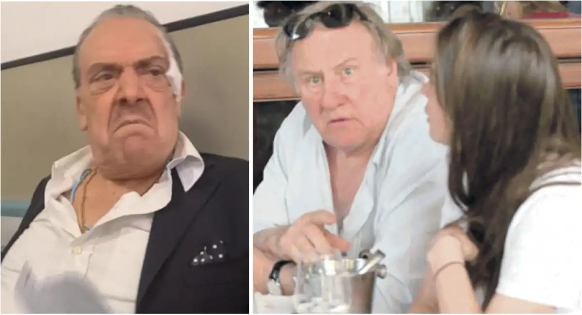 rino barillari gerard depardieu e la compagna