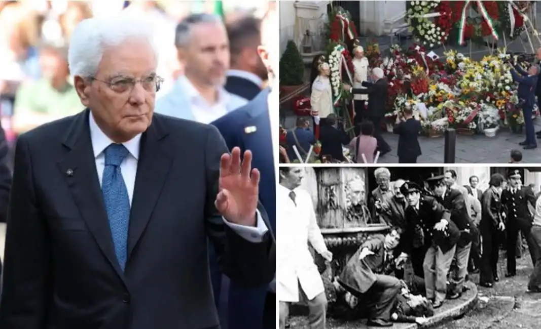 sergio mattarella - commemorazione strage di piazza della loggia - brescia 