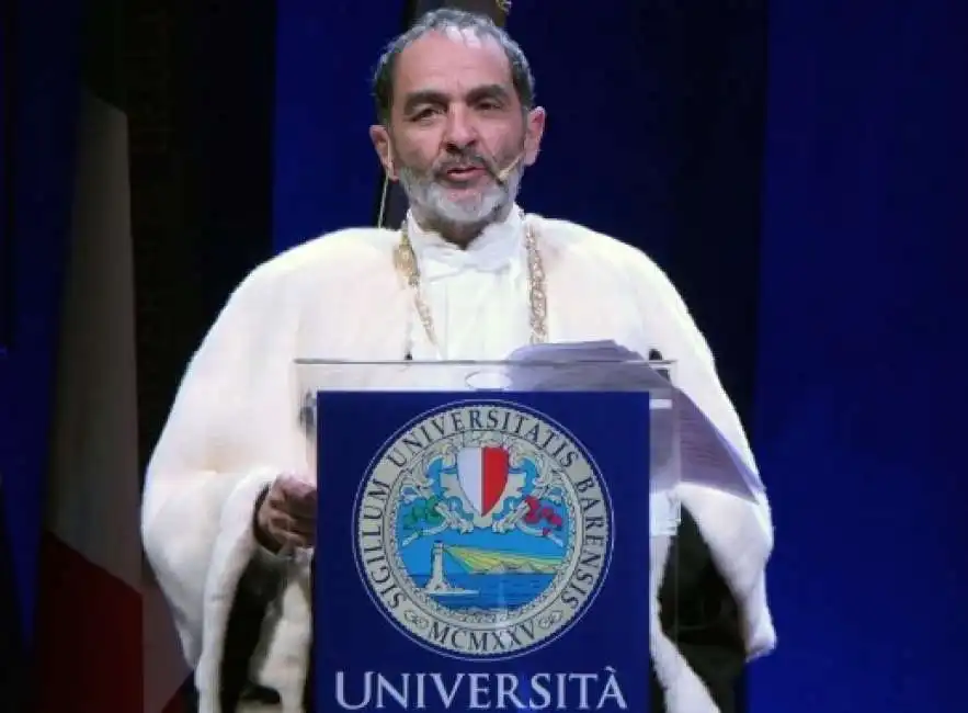 stefano bronzini - rettore dell universita di bari