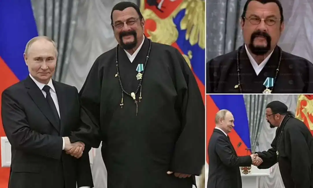 vladimir putin con steven seagal 