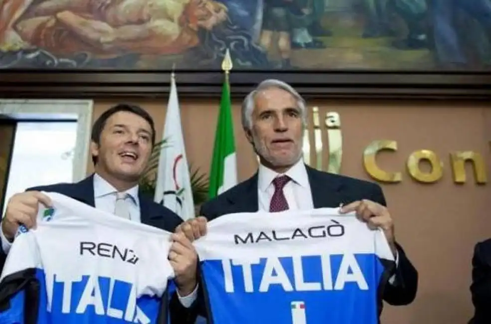 renzi malago' 