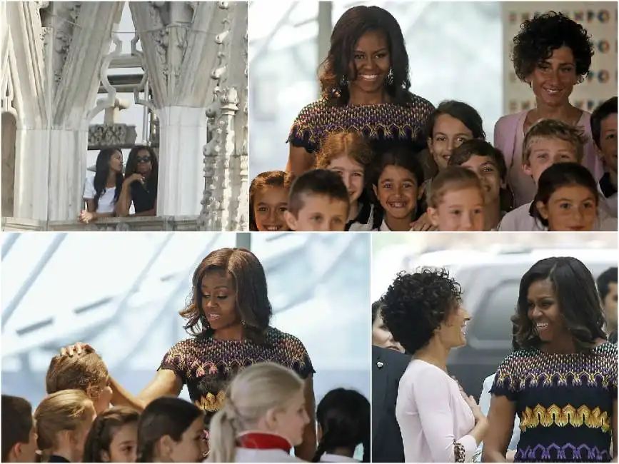 michelle obama a milano 