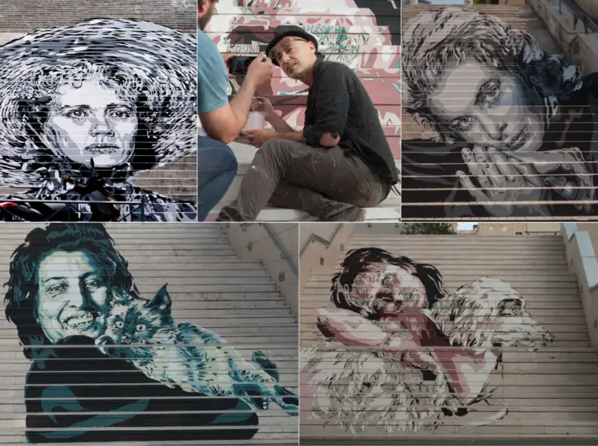 anna magnani street art