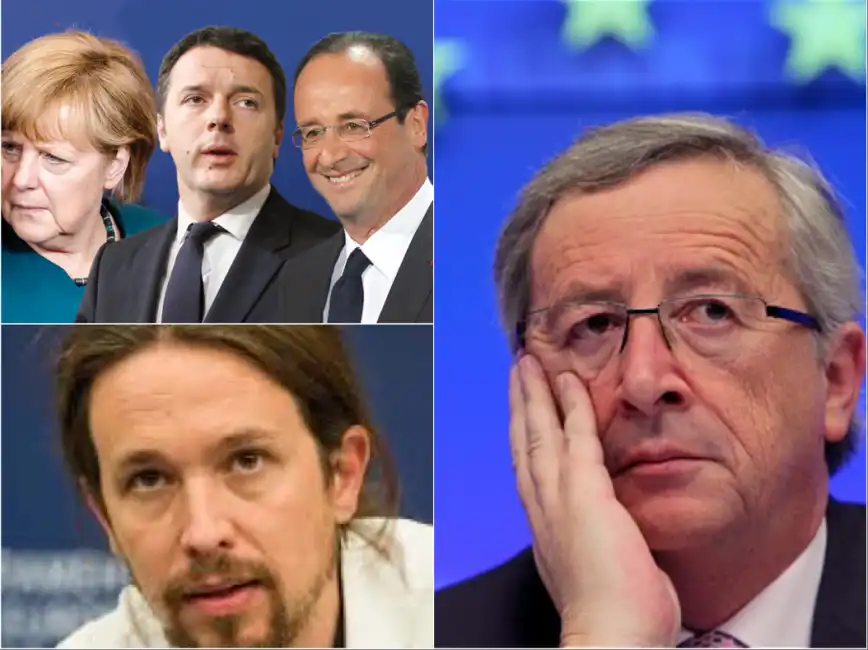 juncker merkel iglesias renzi