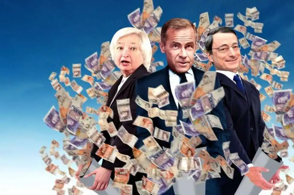 mark carney janet yellen mario draghi