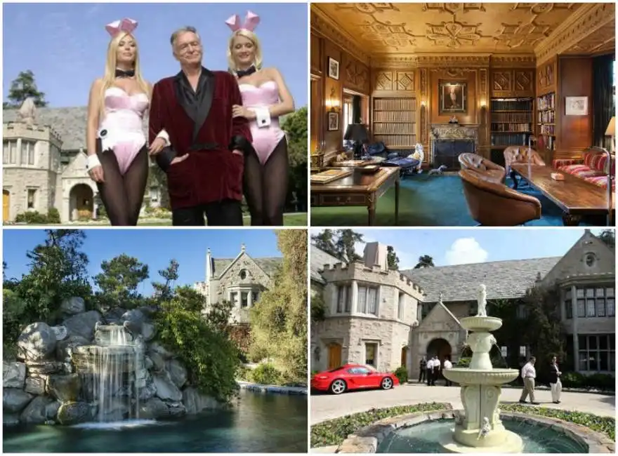 playboy mansion hugh hefner