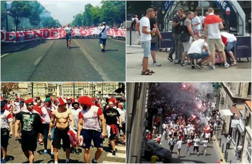 scontri polonia ucraina marsiglia hooligans