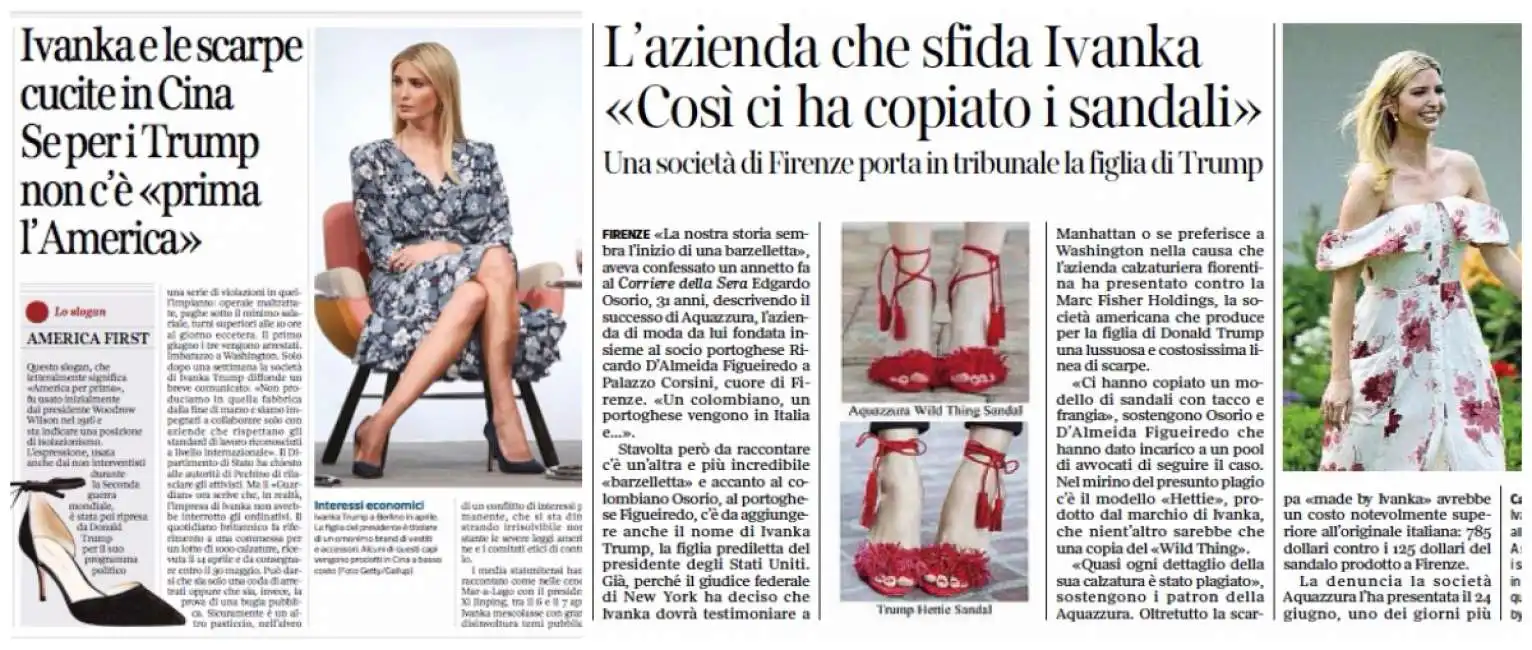 ivanka trump dal corriere