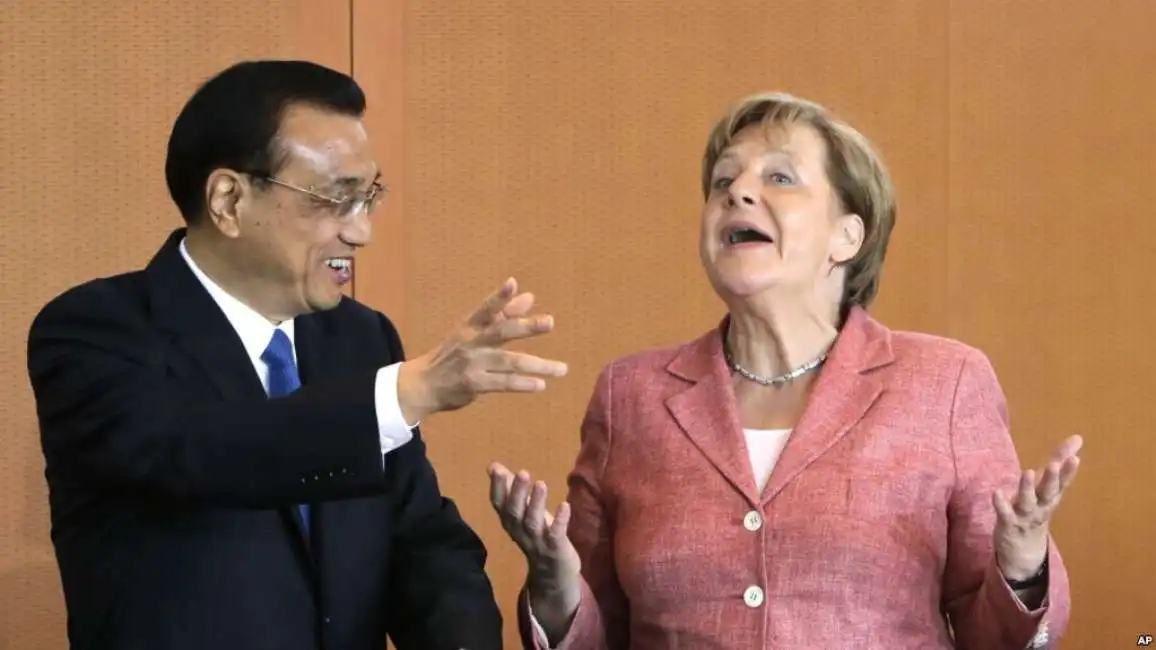 li keqiang angela merkel