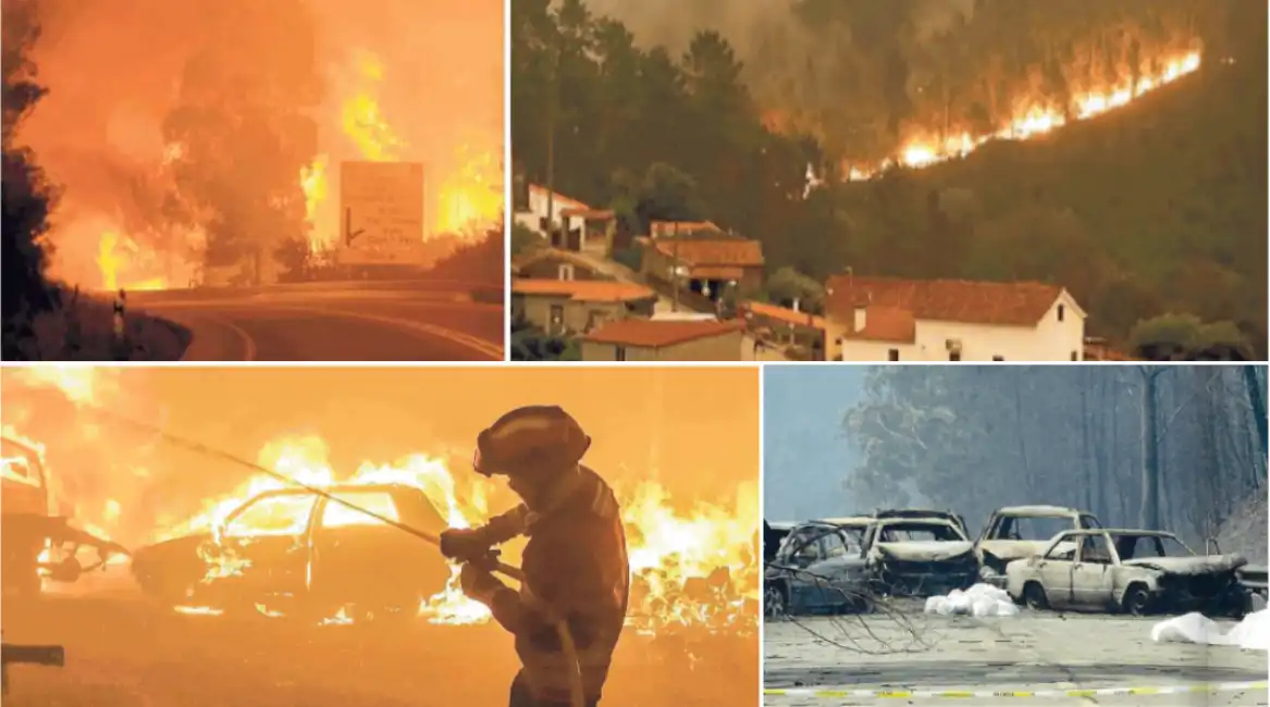 portogallo incendio