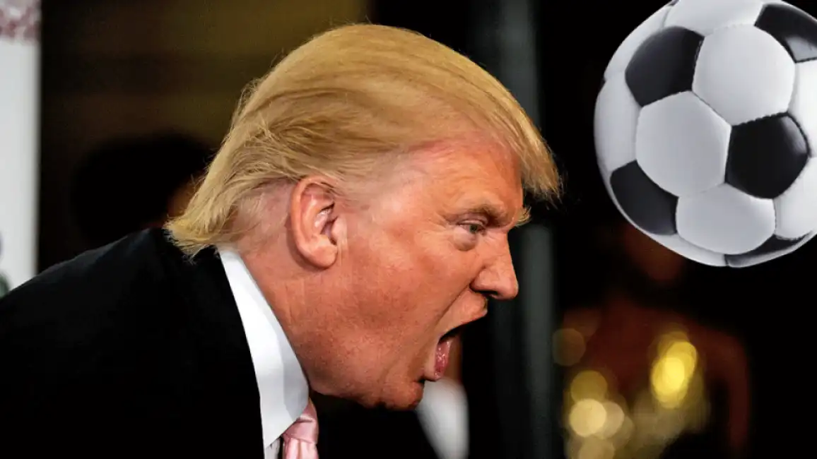 donald trump calcio