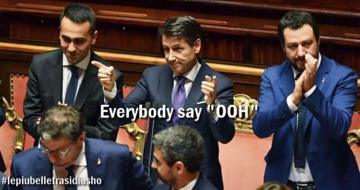 giuseppe conte luigi di maio matteo salvini