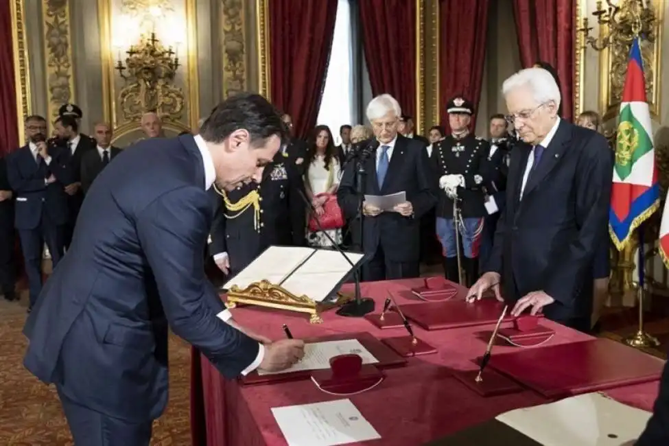 giuseppe conte mattarella