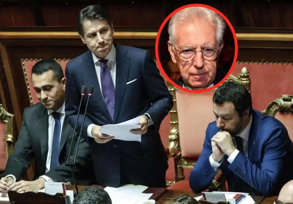 giuseppe conte salvini e di maio discorso prima della fiducia -1