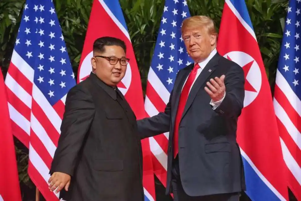 kim jong un e donald trump 