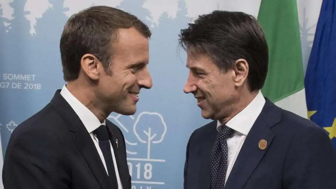 macron e conte