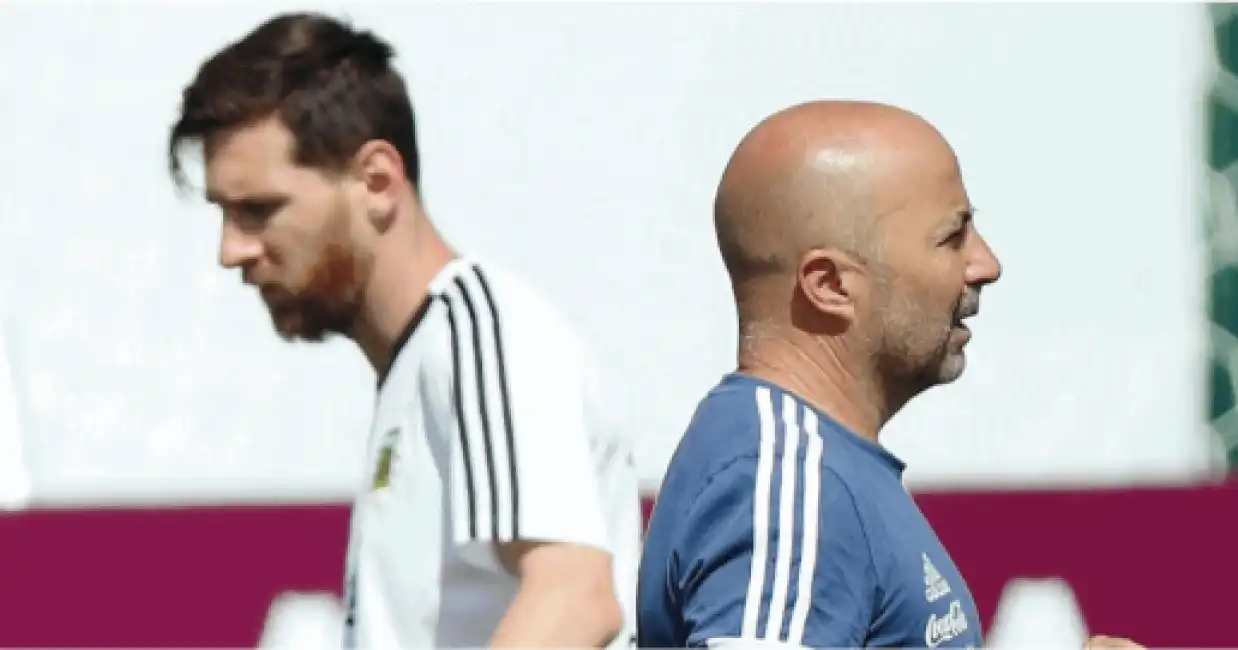 messi sampaoli