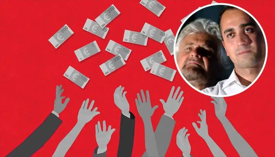 reddito di cittadinanza di maio beppe grillo