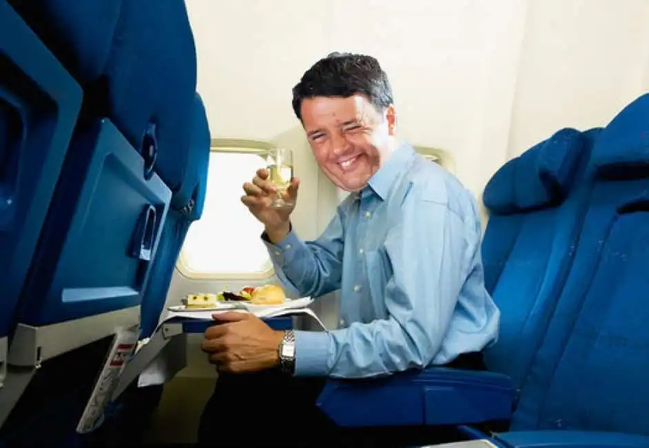 renzi aereo