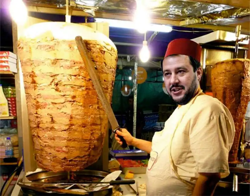 salvini kebab