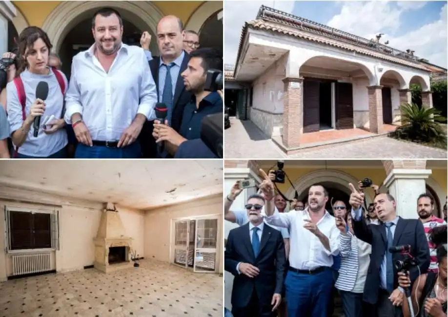 salvini zingaretti casamonica