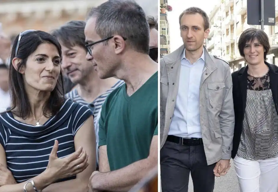 virginia raggi andrea severini chiara appendino marco lavatelli