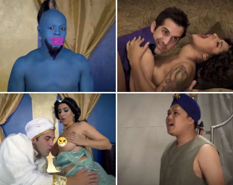 aladdick - la parodia porno di aladdin