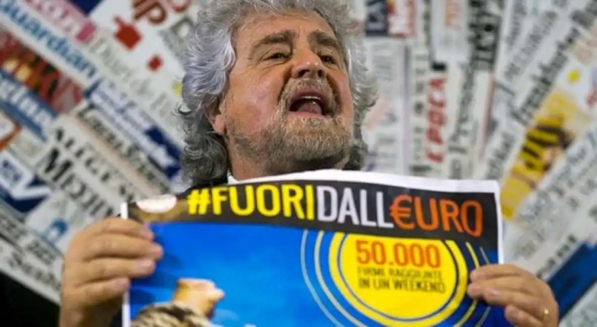 beppe grillo no euro