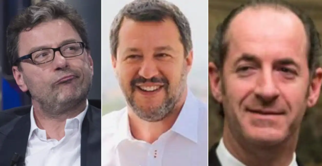 giorgetti salvini zaia