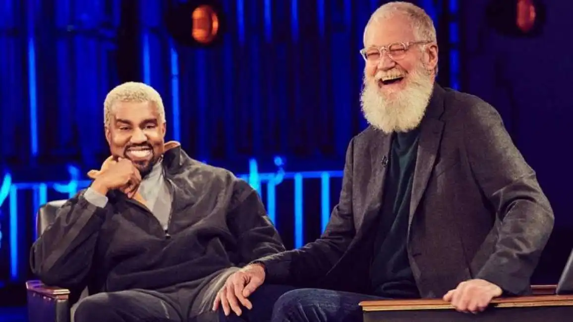 kanye west david letterman